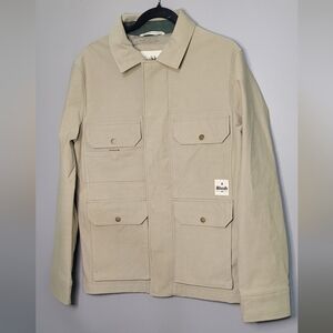 Woods Womens Khaki Jacket Chore Utility Camping S